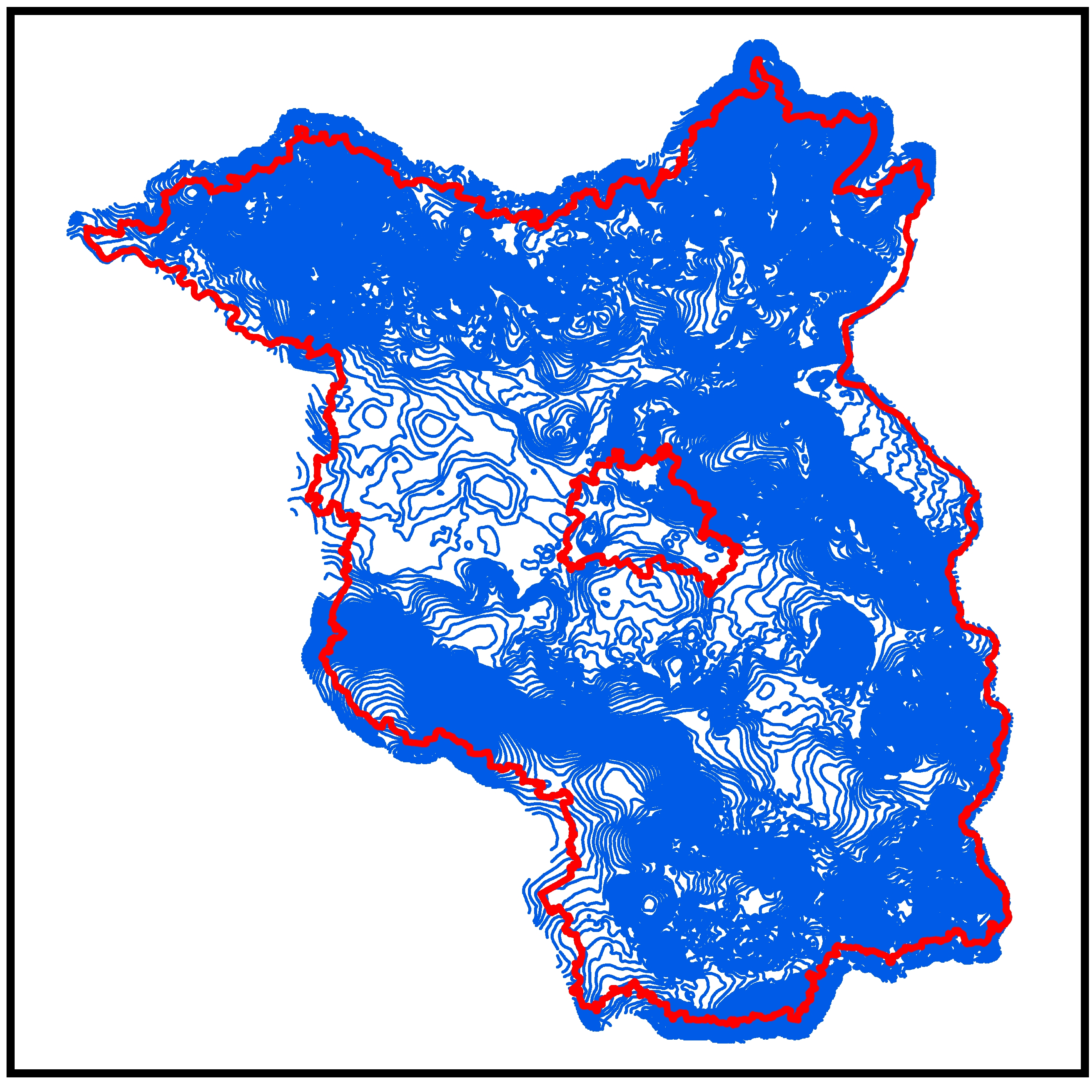 Hydroisohypsen und Messwerte des oberen genutzten Grundwasserleiters im Land Brandenburg - Datenserie