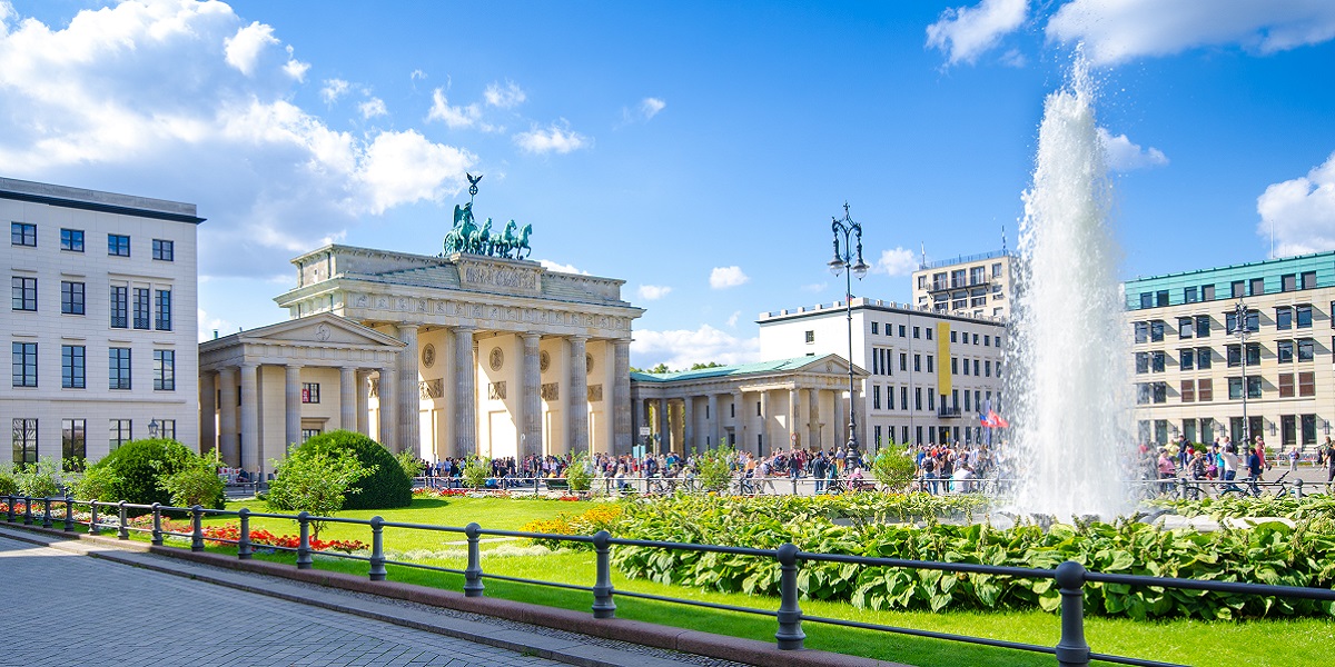 Bild: Blick auf das Brandenburger Tor in Berlin
