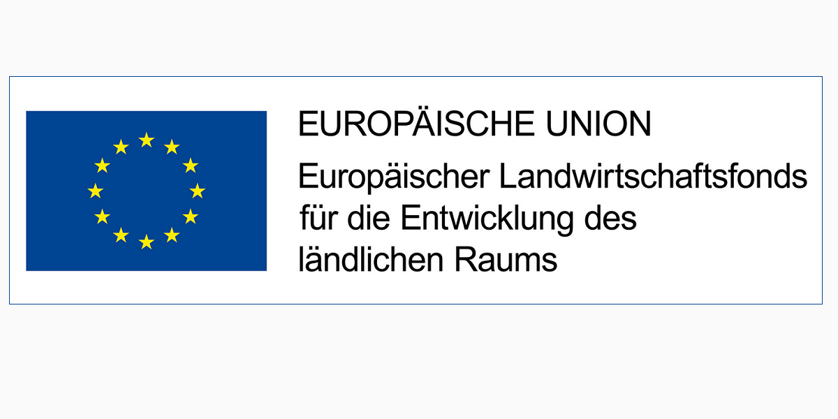 Logo ELER mit EU-Flagge und Schriftzug