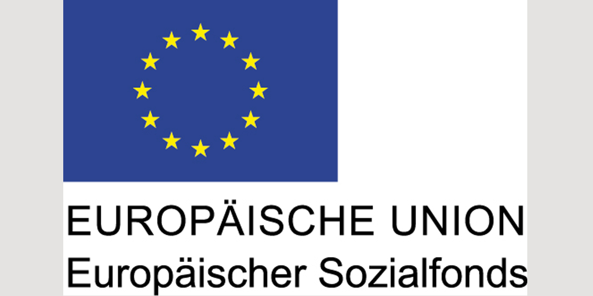 Logo Europäischer Sozialfonds (ESF)