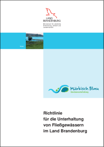 Bild vergrößern (Bild: Richtlinie für die Unterhaltung von Fließgewässern im Land Brandenburg)