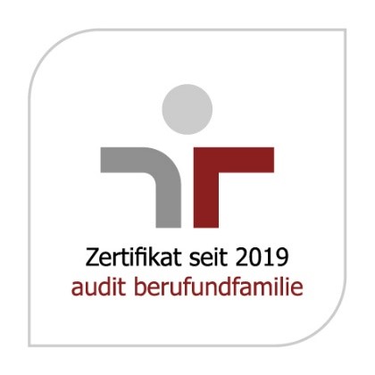 Logo der Zertifizierung audit berufundfamilie