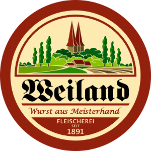 Logo der Fleischerei Weiland.