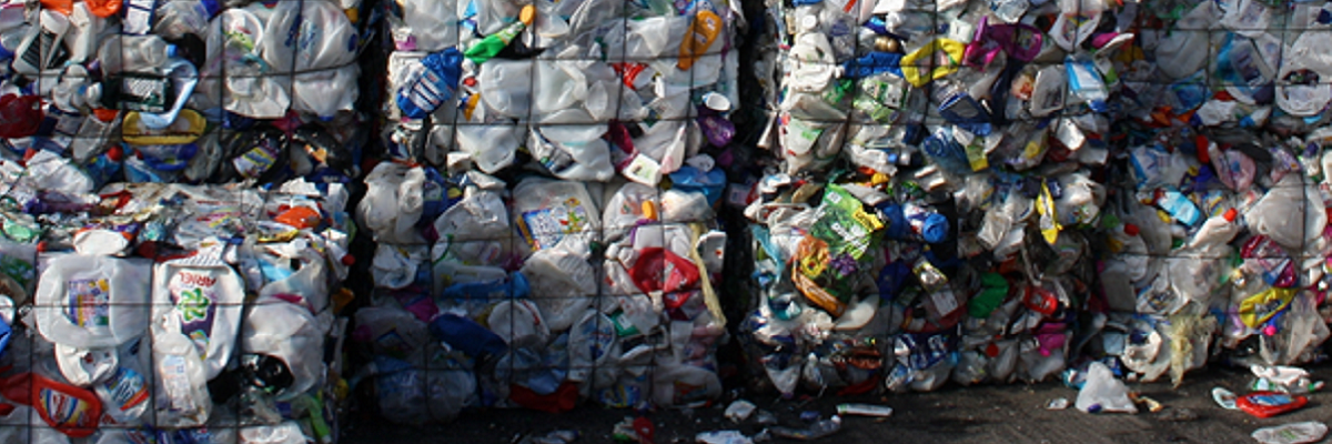 Recyclinglager für Kunststoffe