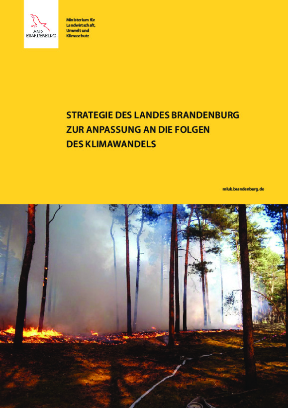 Bild vergrößern (Bild: Strategie des Landes Brandenburg zur Anpassung an die Folgen des Klimawandels)