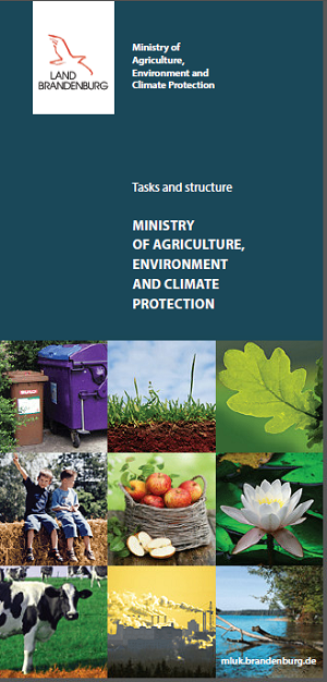 Bild vergrößern (Bild: Cover Ministry of Agriculture, Environment and Climate Protection - Tasks and structure (Flyer))
