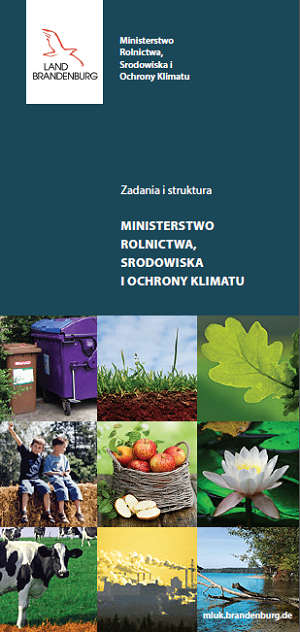 Bild vergrößern (Bild: Cover Ministerstwo Rolnictwa, Srodowiska i Ochrony Klimatu Zadania i struktura (Flyer))