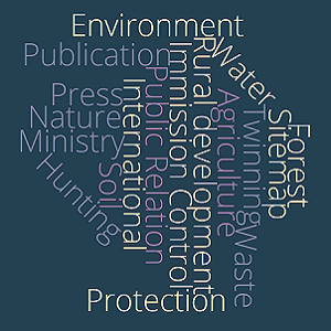 Word Cloud Topics of the Ministry